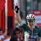 Van Aert es la estrella de la Vuelta a España