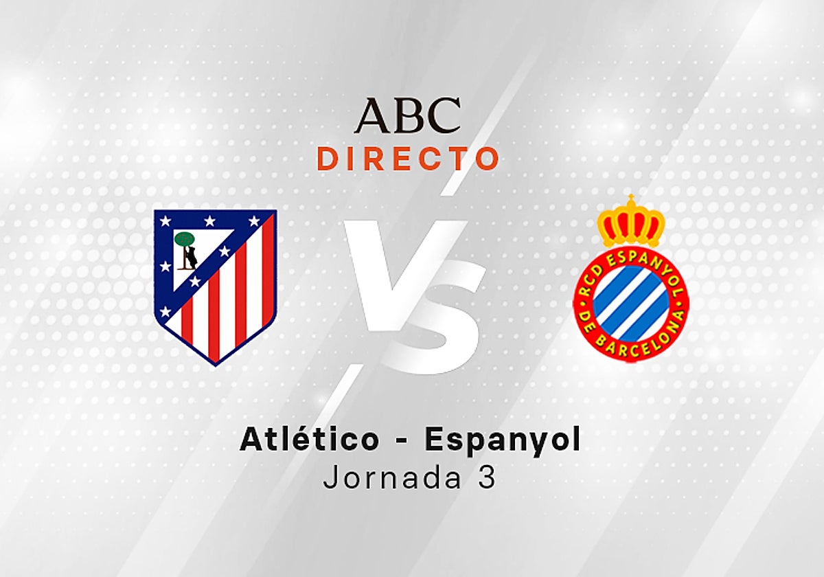 Atlético de Madrid - Espanyol, estadísticas del partido