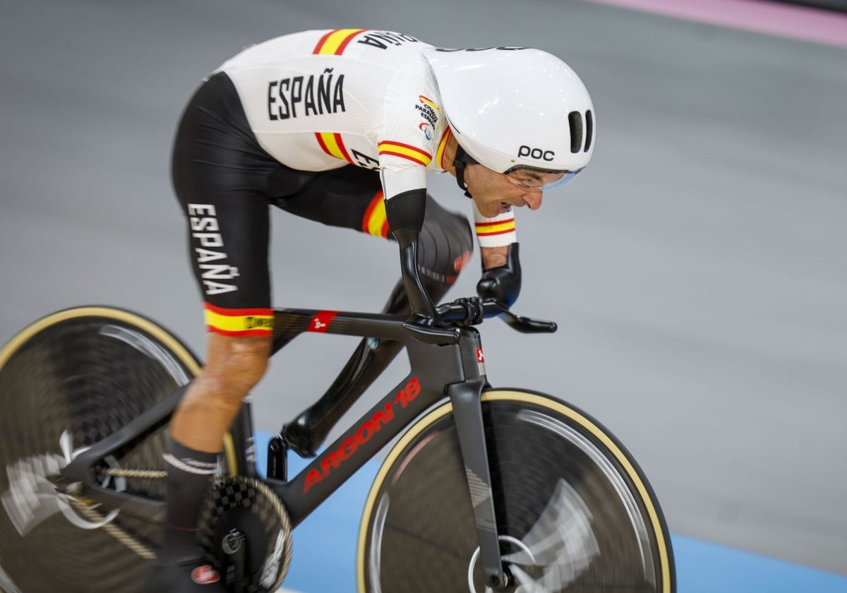 Ricardo Ten, durante la primera jornada de París 2024