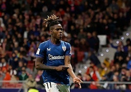 La Fiscalía de Madrid presenta una denuncia por los insultos racistas de un aficionado a Nico Williams en el Metropolitano