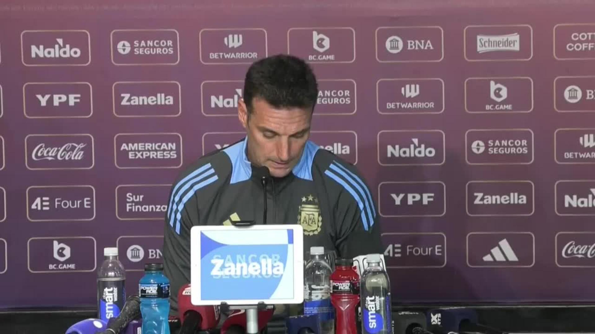 Seleccionador argentino deseó a Julián Álvarez &quot;que le vaya bien&quot; en el Atlético de Madrid