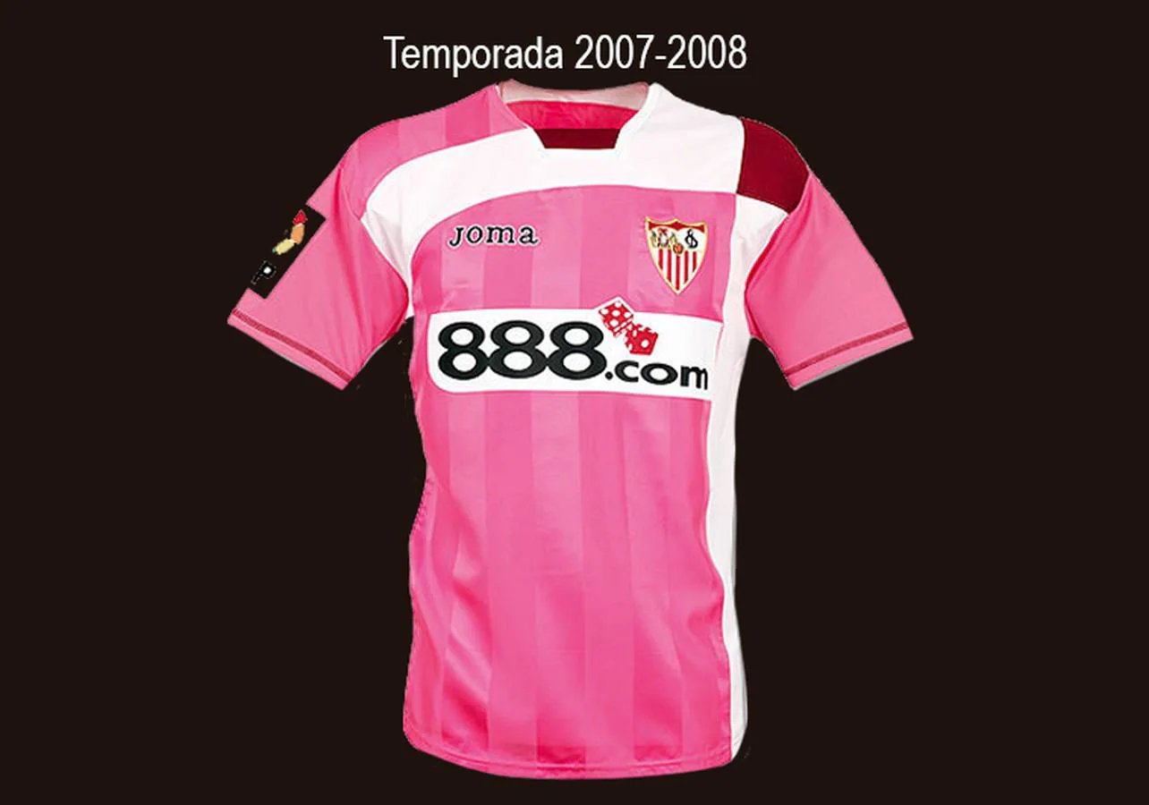 Las segundas camisetas del Sevilla F. C.