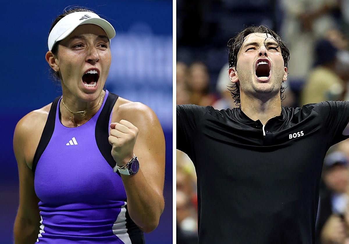 Jessica Pegula y Taylor Fritz