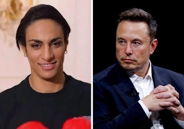 La boxeadora argelina Imane Khelif culpa a Elon Musk del ciberacoso que recibió durante los Juegos
