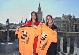 Así es la camiseta de la Carrera Nocturna de Sevilla 2024 que se ha presentado este miércoles