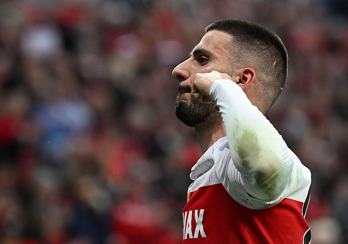 Deniz Undav, celebrando un gol el pasado fin de semana