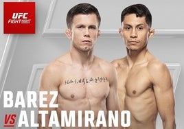UFC Fight Night de París: cartelera, orden de combates y horario del Dani Bárez vs Víctor Altamirano