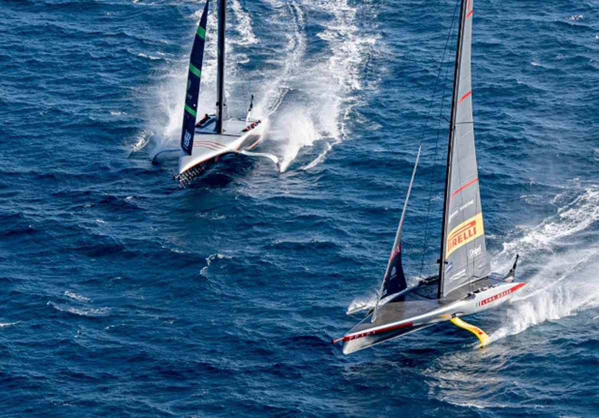 2-2: Italianos y británicos siguen a la par en el tercer día de la final de la Louis Vuitton Cup