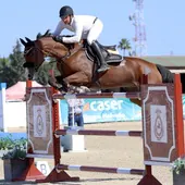 Pedro Fernando Mateos gana en Pineda el GP Liga Oro 'Real Maestranza de Caballería de Sevilla'