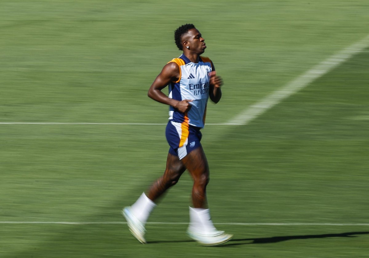 Vinicius, en Valdebebas