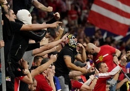 Los ultras del Frente, la expulsión que tiene pendiente el Atlético desde hace años