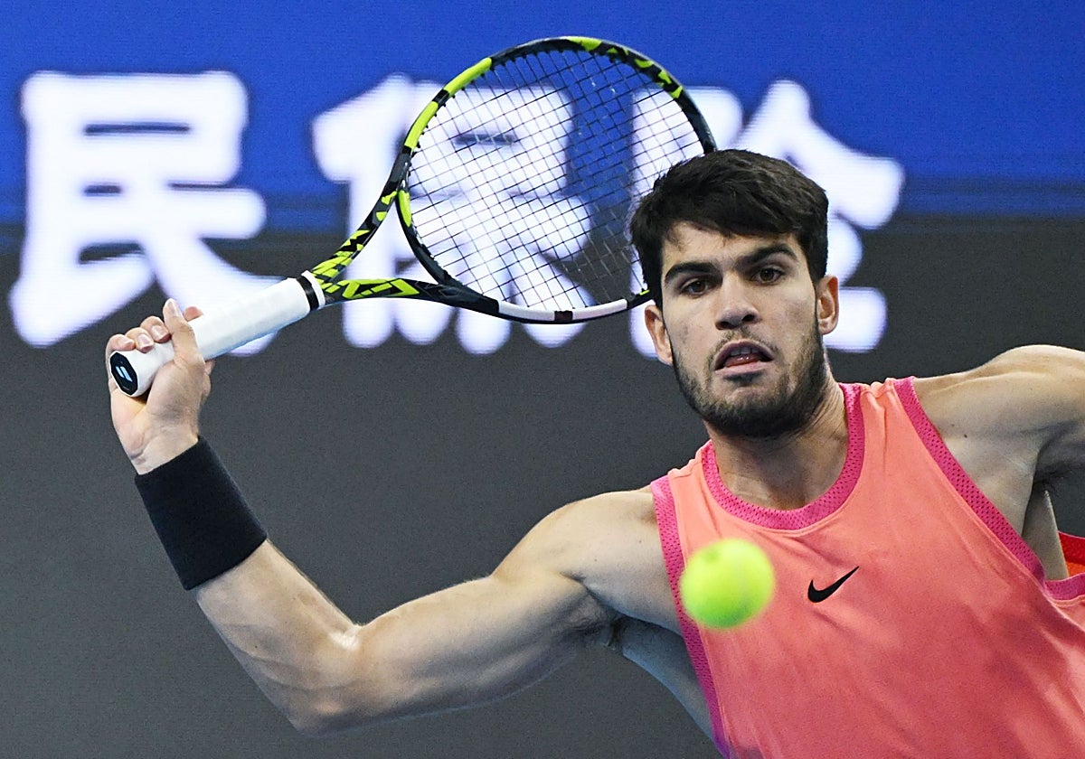 Carlos Alcaraz - Jannick Sinner, en directo: resultado, ganador y última hora del partido de la final del Open de China hoy