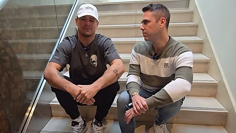 Diego Lopes, durante la entrevista con ABC