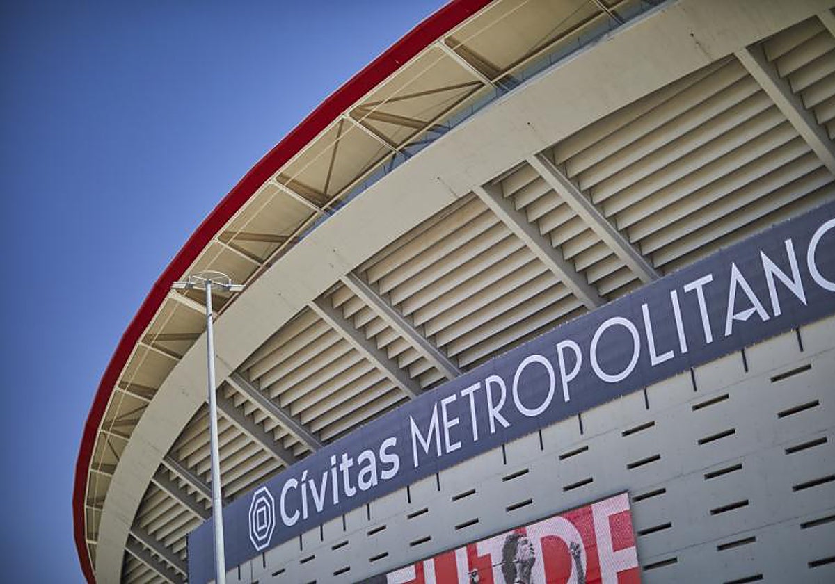 El estadio del Atlético, rebautizado como Riyadh Air Metropolitano