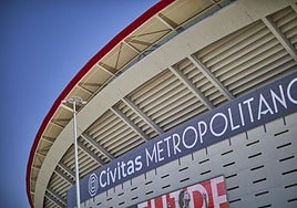 El estadio del Atlético, rebautizado como Riyadh Air Metropolitano
