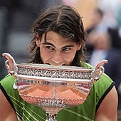 Los 22 grandes que le metieron en el olimpo del tenis