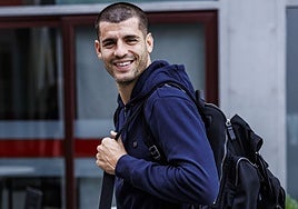 Morata: «Llegó un momento en el que no podía abrocharme las botas, se me cerraba la garganta y empezaba a ver borroso»