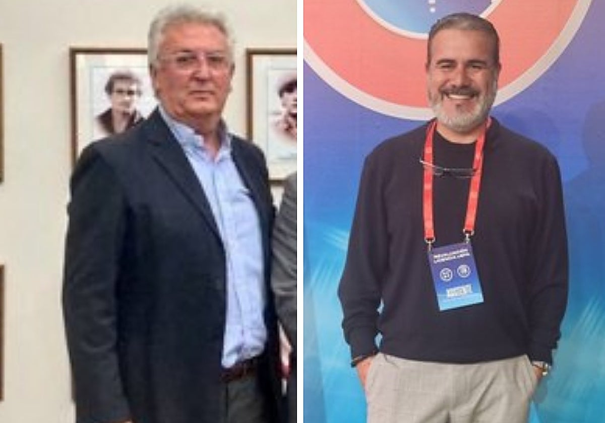 Alfonso Varas (izda) y Miguel Galán