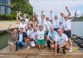 El Club Náutico domina el palmarés de la VII Sevilla Rowing Masters Regatta