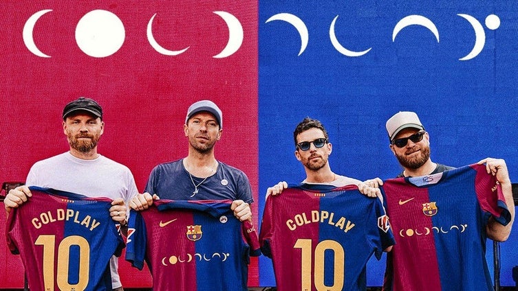 Se confirma el diseño que utilizará el Barcelona junto a Coldplay