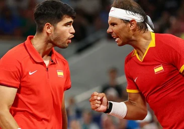 Rafa Nadal - Carlos Alcaraz en directo: resultado, ganador y última hora del duelo español en la semifinal del Six Kings Slam hoy