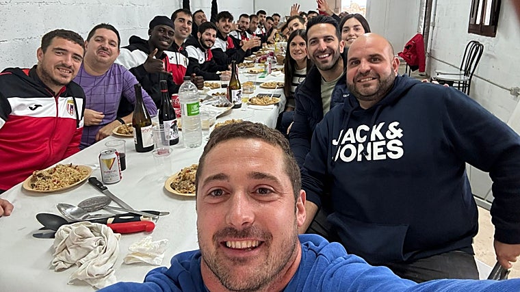Paella para preparar el partido contra Las Palmas