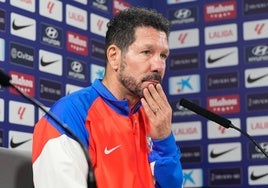 Simeone: «Rodri se lo merece, peleamos mucho para que se quedase»