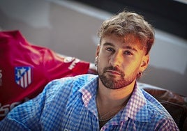 Dani Fernández:  «En una canción del Atlético hablaría de familia, corazón y humildad»