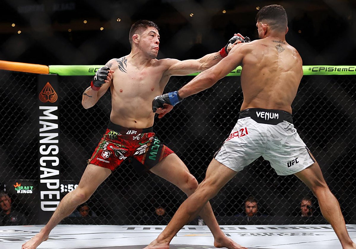 Brandon Moreno, contra Amir Albazi en UFC