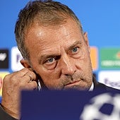 Flick se sincera: «¿Ganar la Champions? Hay mucho trabajo duro por hacer»