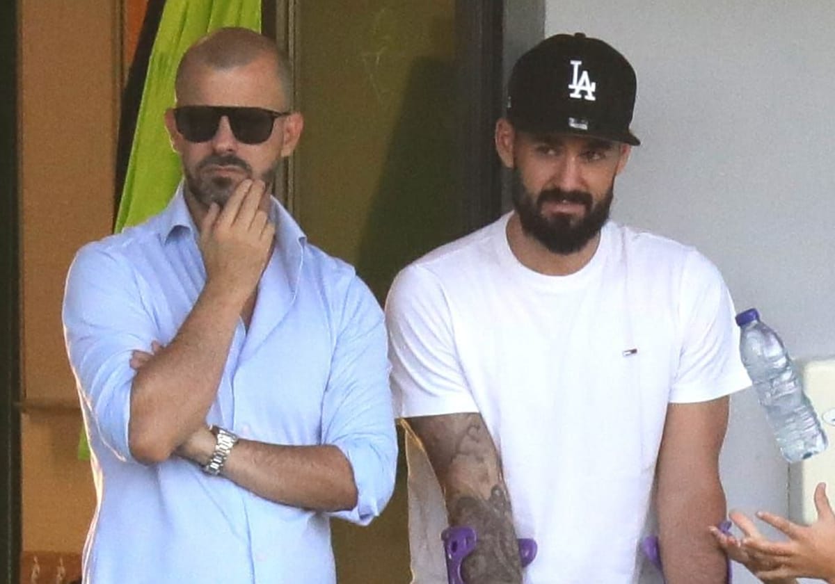 Isco, junto a Manu Fajardo en el entrenamiento previo al derbi contra el Sevilla