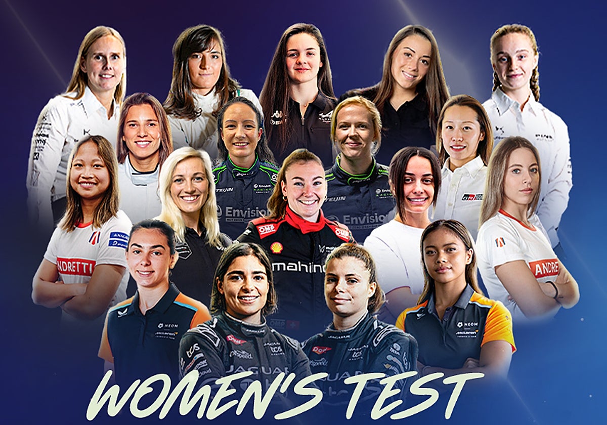 Pilotos participantes en el test del Jarama