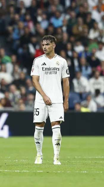 Raúl Asencio, debutante con el Madrid ante Osasuna