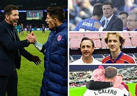 La resbaladiza convivencia de los Simeone: el penúltimo padre que entrena a su hijo