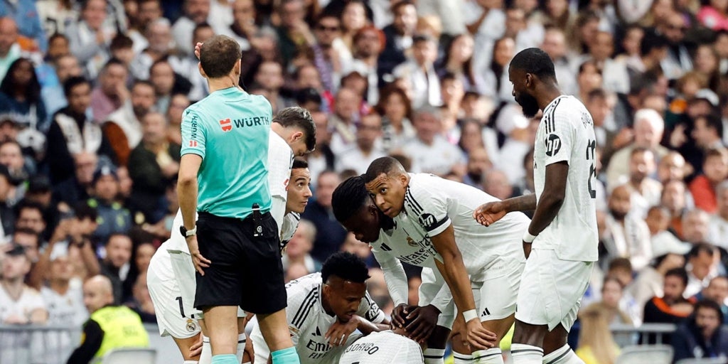 Lucas Vázquez y Rodrygo, al menos un mes de bajo