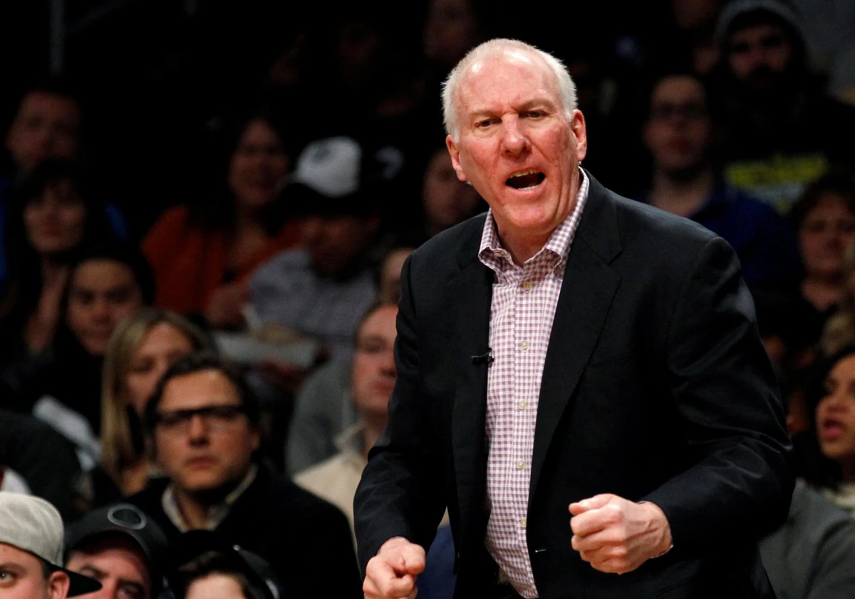 Gregg Popovich, entrenador de los San Antonio Spurs