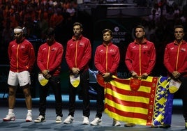 La derrota de España en Copa Davis y la despedida de Nadal, en imágenes