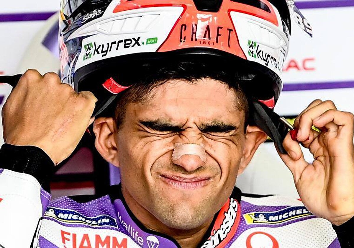 El campeón del mundo de MotoGP, Jorge Martín, en 2023