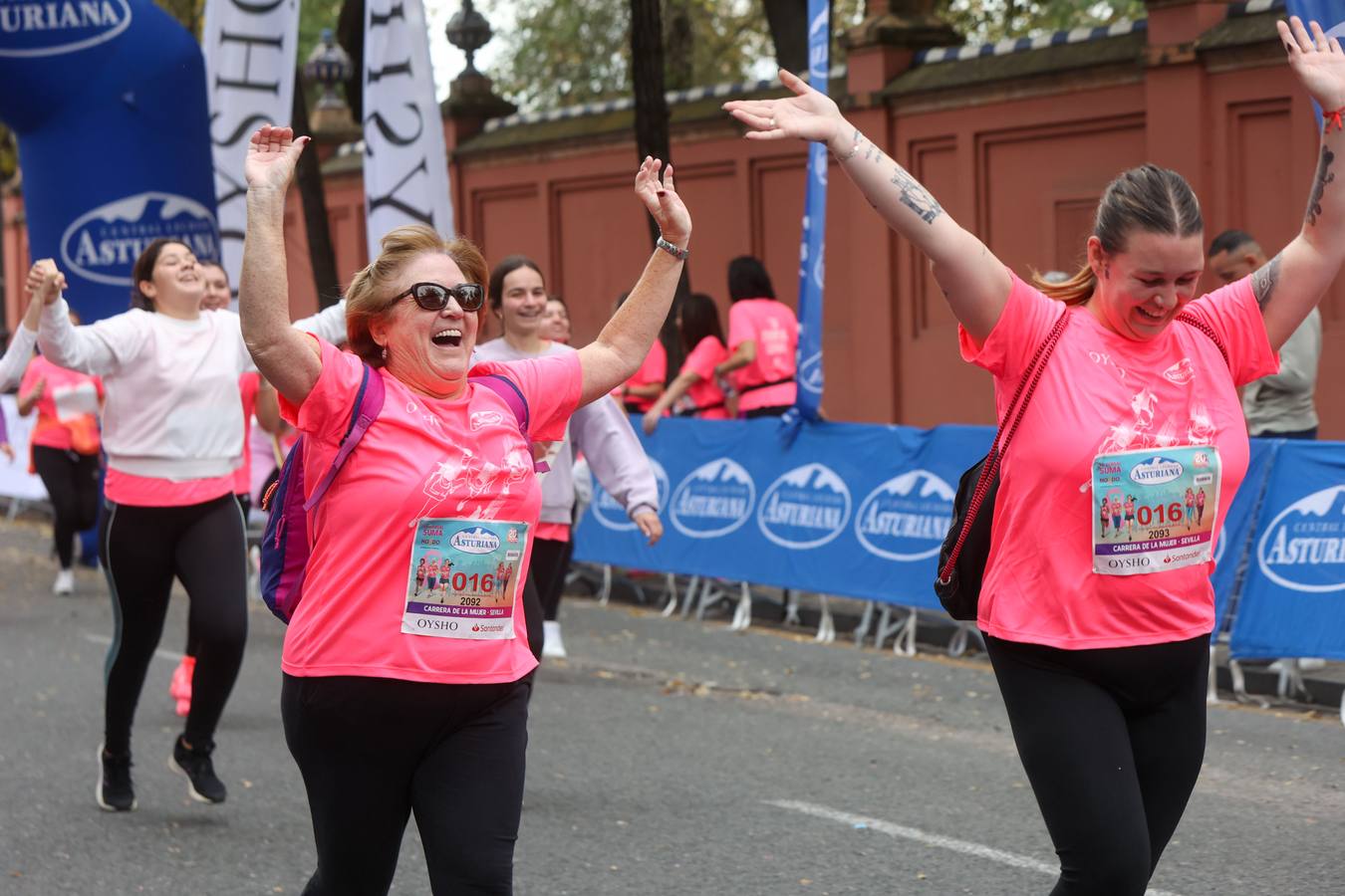 Participantes en la nueva edición de la Carrera de la Mujer