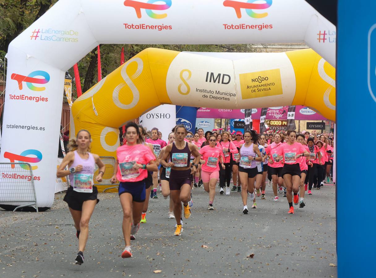 Participantes en la nueva edición de la Carrera de la Mujer