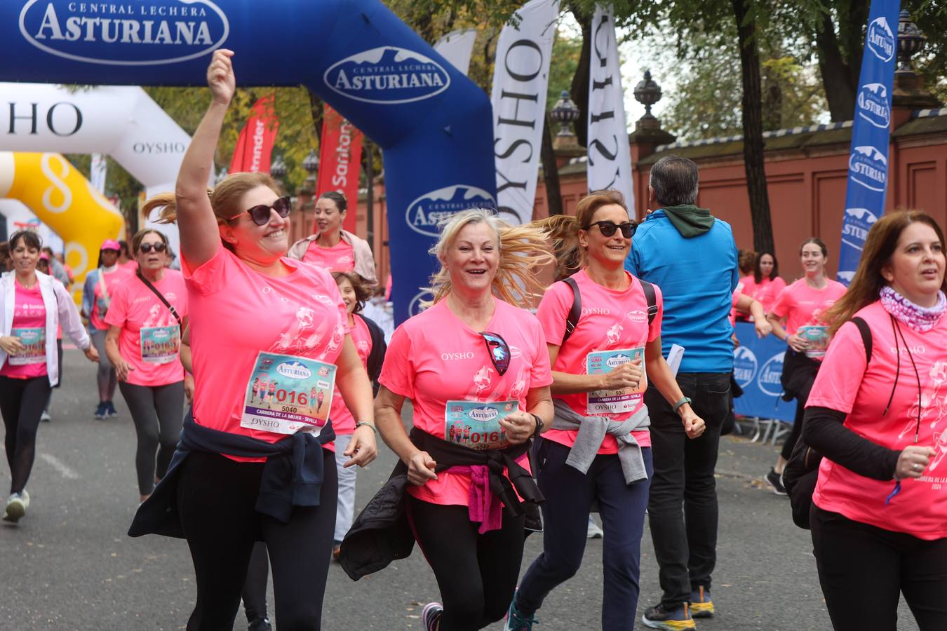 Participantes en la nueva edición de la Carrera de la Mujer