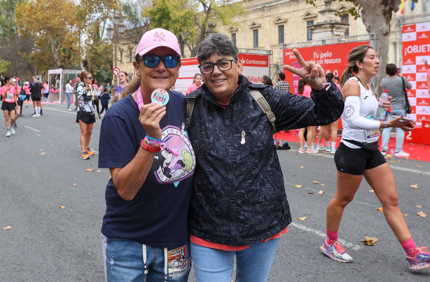 Participantes en la nueva edición de la Carrera de la Mujer