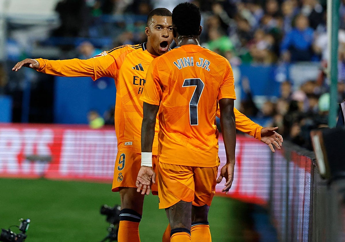 Mbappé agradece la asistencia del 0-1 a Vinícius