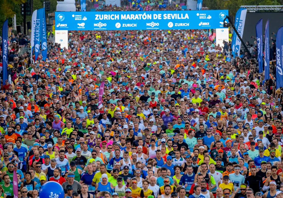 La maratón de Sevilla 2025 batirá todos los récords y llegará hasta los 14.000 participantes