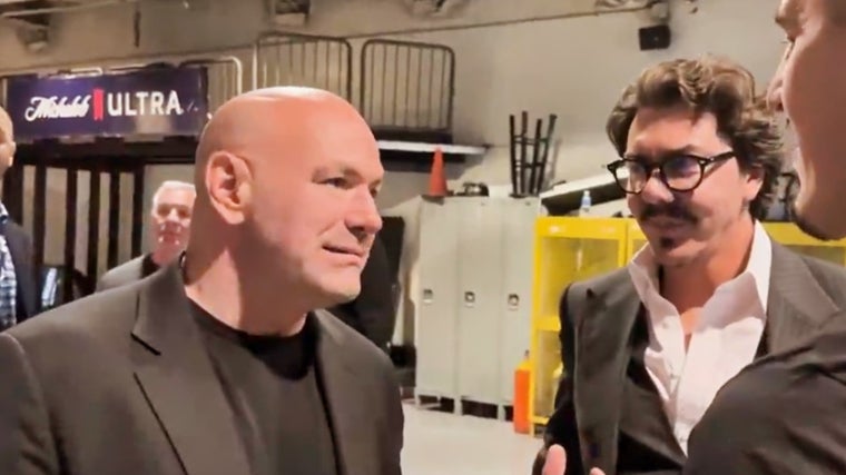 Dana White, junto a Hunter Campbell