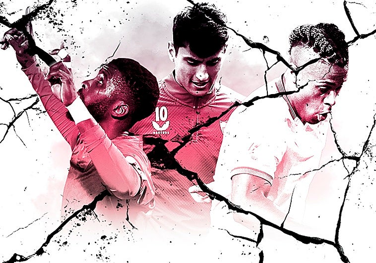 Las tres apuestas fallidas de Víctor Orta para la delantera del Sevilla