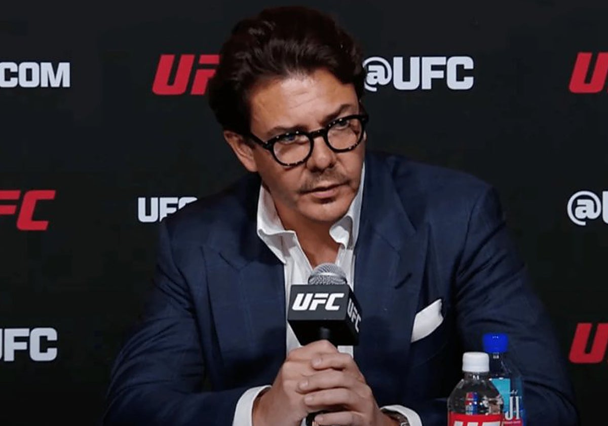 Hunter Campbell, en rueda de prensa