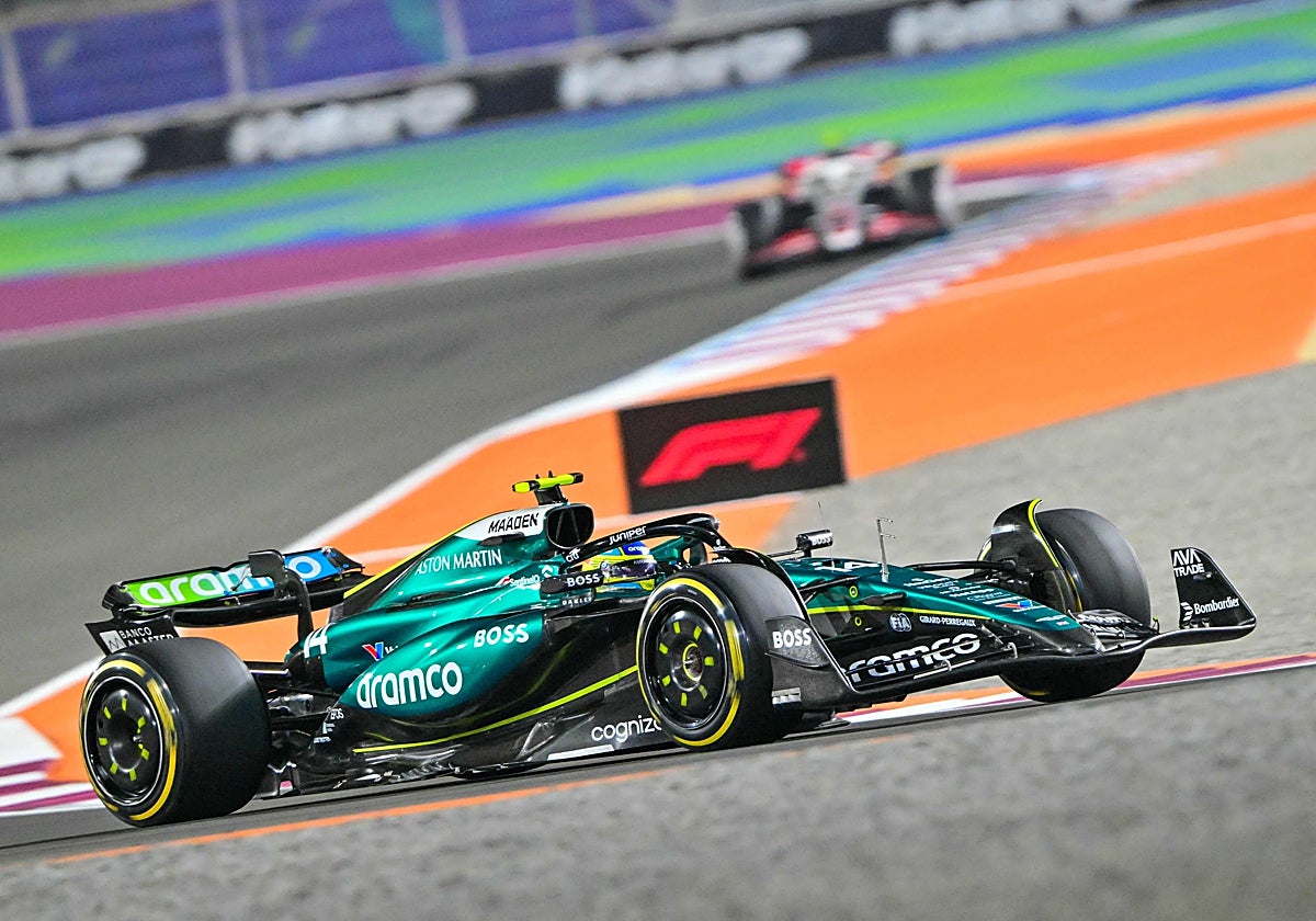 Fernando Alonso, en Qatar