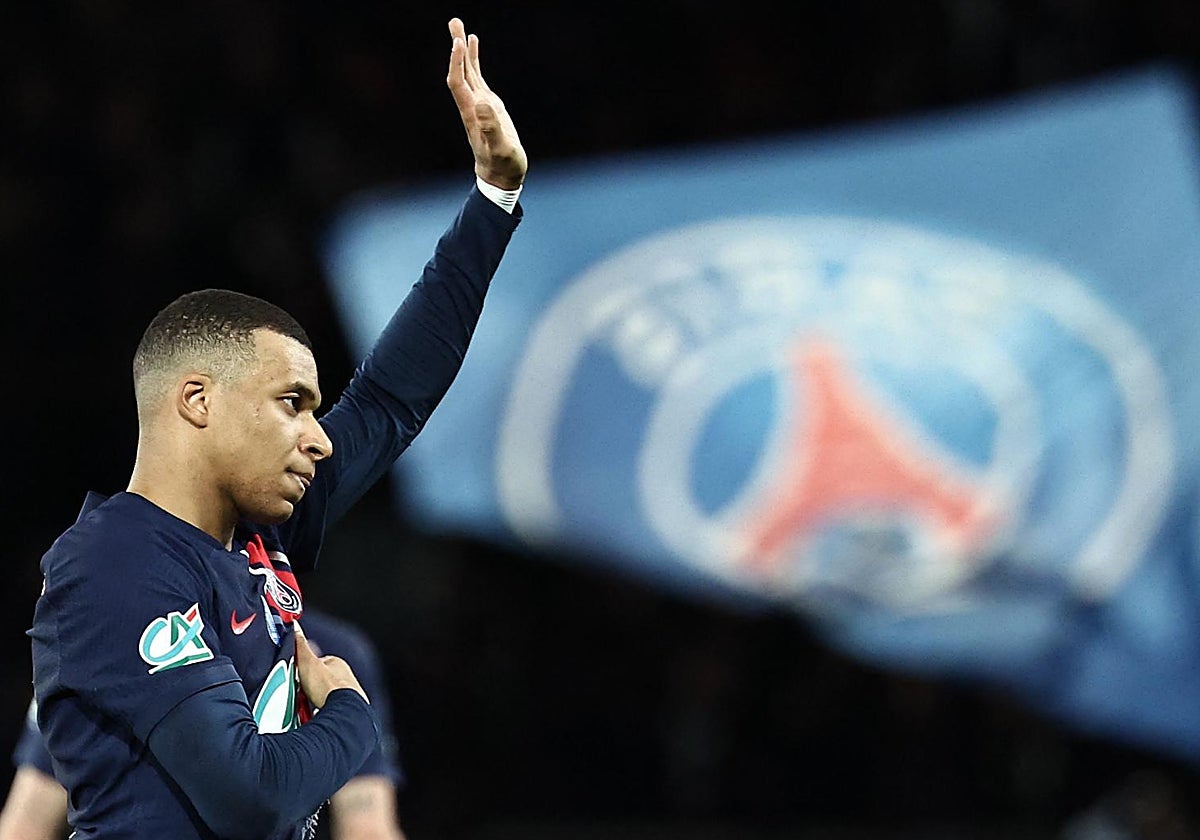 Mbappé, en su etapa del PSG