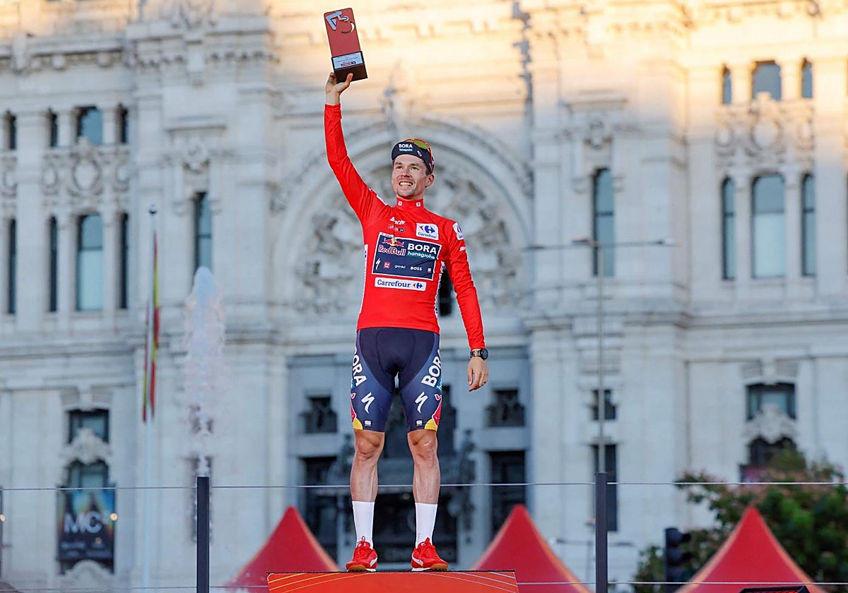 Primoz Roglic, vencedor de la Vuelta 2024